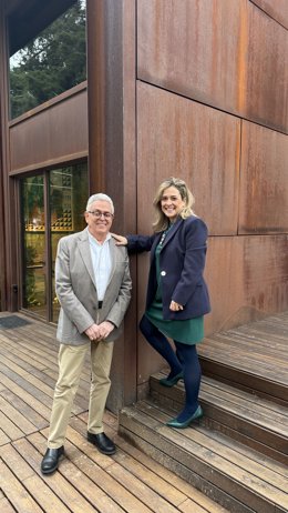 Los codirectores de Operaciones de Baghdadi Capital, Javier Hernández y Paloma Roa.