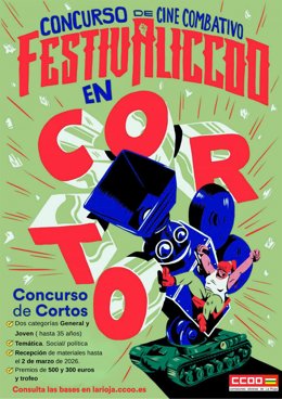 Archivo - Catel de la útlima convocatoria del 'FestivaliCCOO en Corto 2026' 