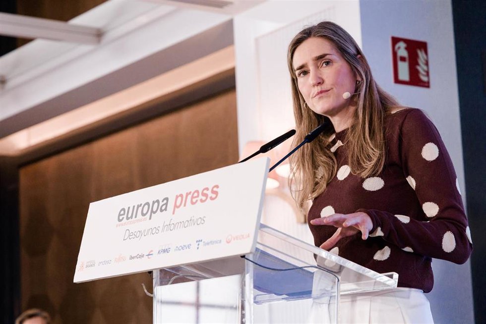 La vicepresidenta tercera y ministra de Transición Ecológica y Reto Demográfico, Sara Aagesen
