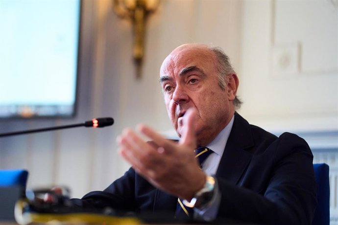 Archivo - El vicepresidente del Banco Central Europeo, Luis de Guindos.