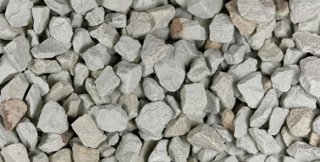 Pequeños fragmentos de roca de zeolita.