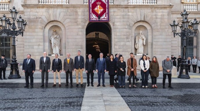 Minut de silenci a Barcelona per les víctimes del terrorisme