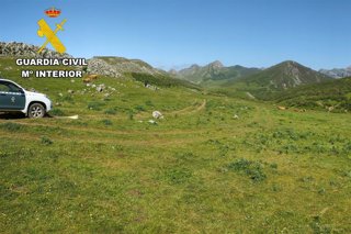 Imagen de las fincas en las que se han producido los hechos, en la Sierra de los Ancares leoneses.