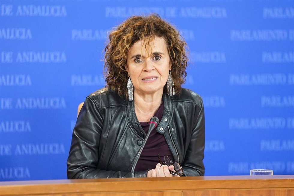 La diputada del Grupo Por Andalucía Esperanza Gómez, en una imagen de archivo. 