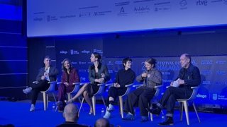 Rueda de prensa de 'Yo no moriré de amor' en el Festival de Málaga