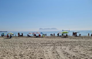 Playa del Rinconcillo en Algeciras.