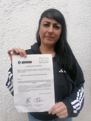 La portavoz de Adelante Andalucía, Inma Manzano.