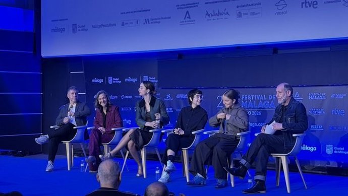 Rueda de prensa de 'Yo no moriré de amor' en el Festival de Málaga