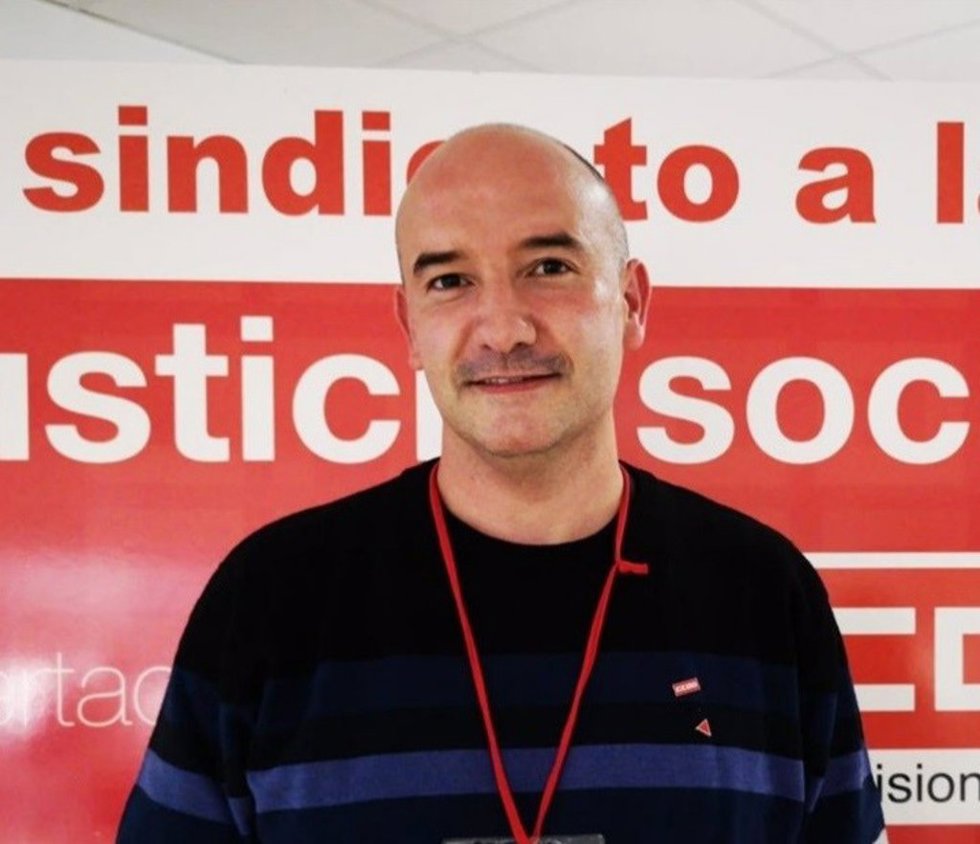 Archivo - El secretario general de la Federación de Enseñanza de CC.OO, Pedro Antolín