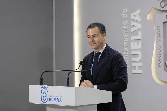 El primer teniente alcalde y portavoz del equipo de Gobierno del Ayuntamiento de Huelva, Felipe Arias.