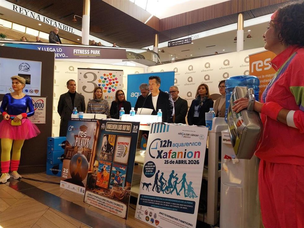 Presentación de la actividad solidaria de Afanion.