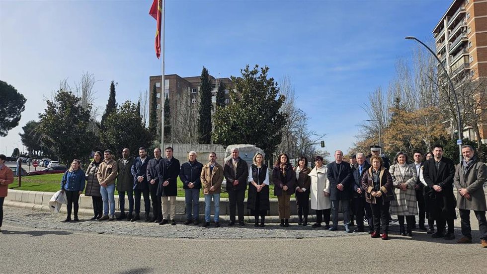 Acto de homenaje a las víctimas del terrorismo en Guadalajara.