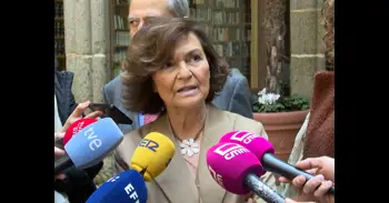 Carmen Calvo ve "muy bien" que Von der Leyen haya rectificado: "La democracia hay que defenderla con claridad mental"