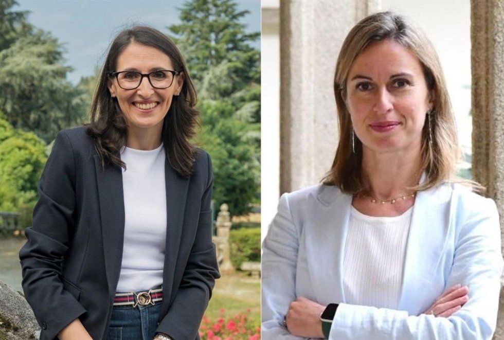 Rosa Crujeiras y Maite Flores