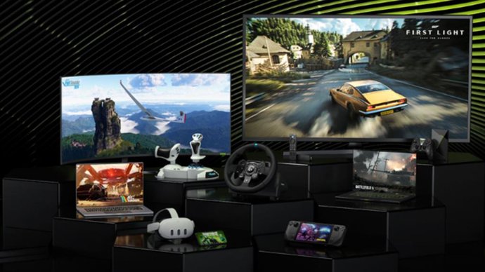 Imagem do GeForce Now da Nvidia.