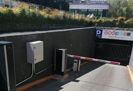 Archivo - Entrada al párking de Pombo.-ARCHIVO