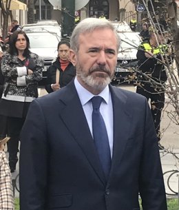 El presidente del Gobierno de Aragón en funciones, Jorge Azcón