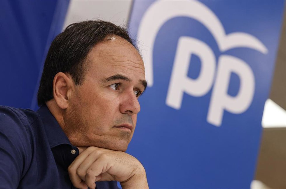 Archivo - El secretario general del PPCV, Juanfran Pérez Llorca, en una entrevista con Europa Press