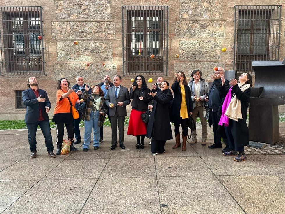 El equipo de la candidatura de Oviedo como Capital europea de la Cultura 2031.