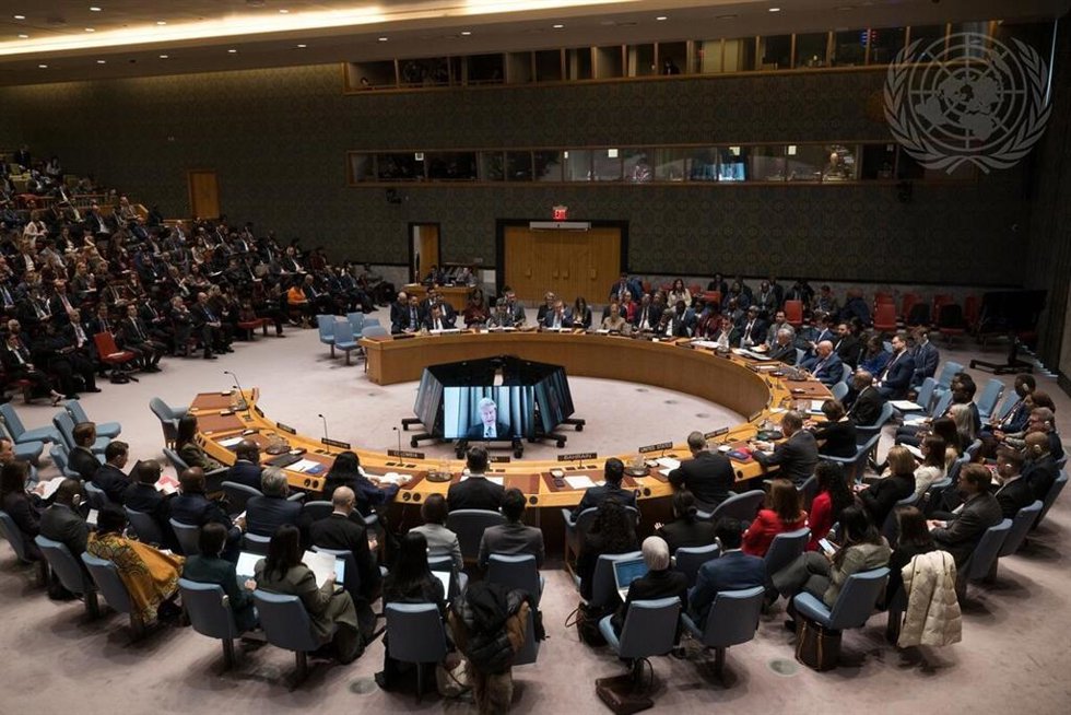 Archivo - Sesión extraordinaria del Consejo de Seguridad de la ONU en una foto de archivo.