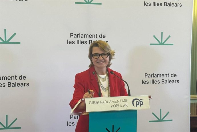 Portavoz adjunta del PP en el Parlament, Marga Durán.