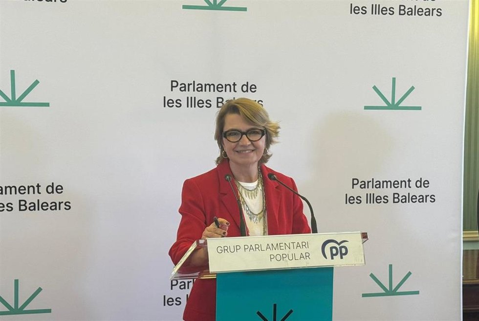 Portavoz adjunta del PP en el Parlament, Marga Durán.