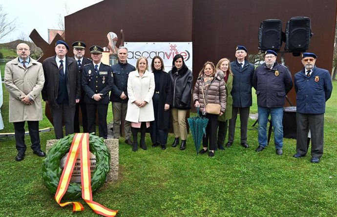 Santander homenajea a las víctimas de terrorismo por el Día Europeo de las Víctimas del Terrorismo