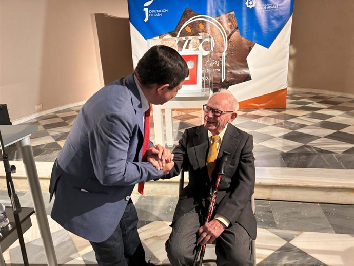 Archivo - Francisco Reyes y Luis Berges en el Palacio de Villardompardo.