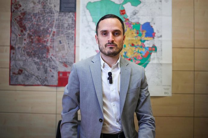 Archivo - El concejal del PSOE en el Ayuntamiento de Madrid, Antonio Giraldo