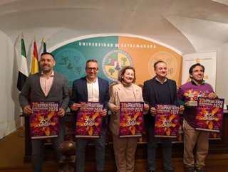 Presentación de la XXX Gimnastrada Extremadura que se celebra en Cáceres este fin de semana