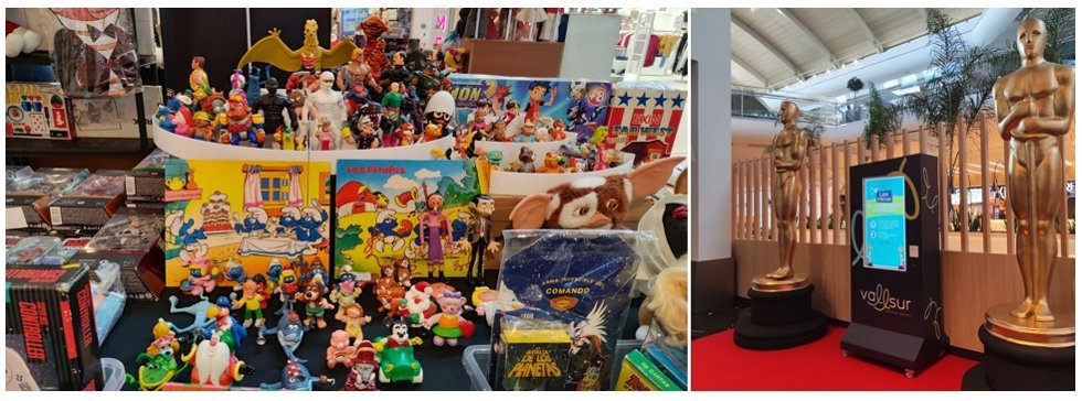 Vallsur acogerá la Feria del Coleccionismo y Juguete Antiguo y celebrará actividades coincidiendo con los Premios Oscar