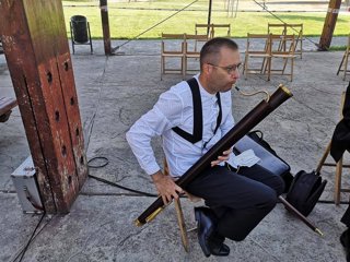 El fagotista Martín Augusto.