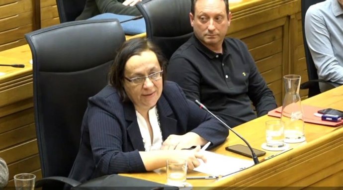 Despedia a la concejala del Grupo Municipal Socialista en el Ayuntamiento de Gijón Natalia González Peláez, en el Pleno Municipal gijonés, tras presentar su renuncia al cargo.