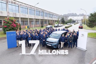 Stellantis Vigo alcanza su vehículo número 17 millones, una Opel Combo Electric.