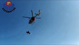 Archivo - Helicóptero de la Ertzaintza