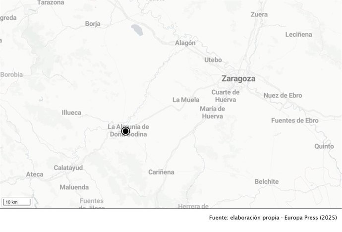 Aviso de bomba en La Almunia de Doña Godina (Zaragoza).