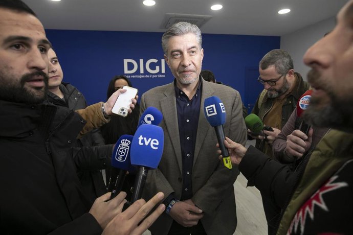 Archivo - El presidente del Real Oviedo, Martín Peláez.