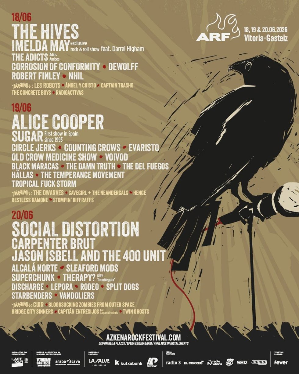 Cartel del Azkena Rock Festival 2026