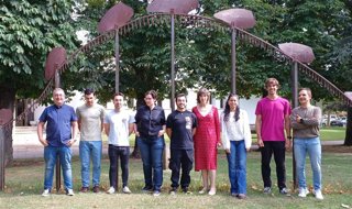 Algunos de los investigadores de la ULE que han participado en el estudio sobre bacterias beneficiosas capaces de proteger frente a Listeria monocytogenes.