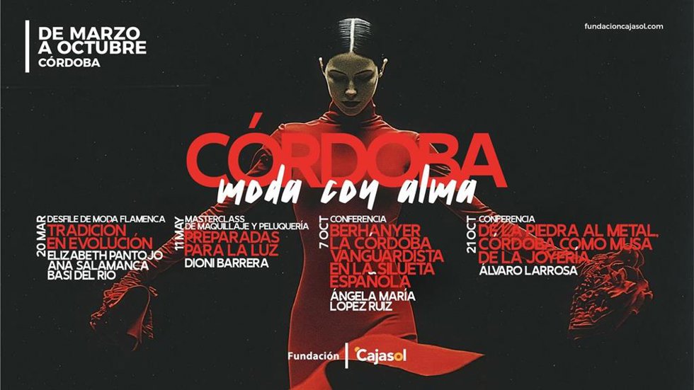Cartel de 'Córdoba: Moda con Alma'.