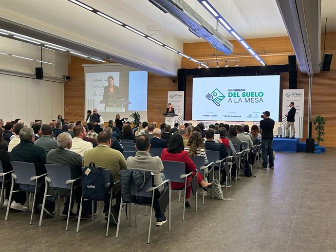 Imagen de una edición anterior del Congreso 'Del Suelo a la Mesa' en Roquetas de Mar (Almería).