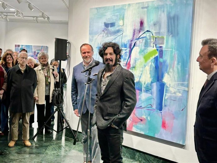 Presentación de la nueva exposición del pintor Pedro Rodríguez.