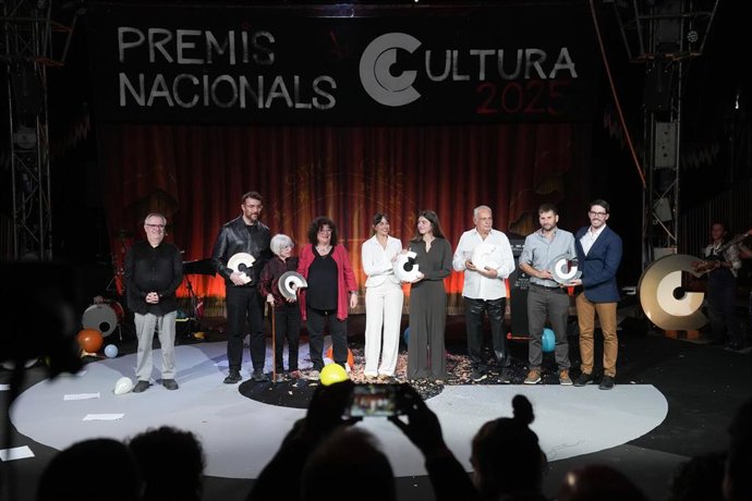 Archivo - Entrega de los Premis Nacionals de Cultura 2025, en el Circ Cric de St. Esteve de Palautordera  