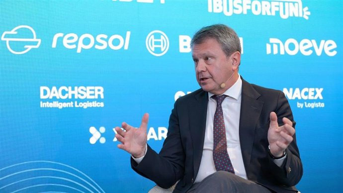 El secretario de Estado de Transportes y Movilidad Sostenible, José Antonio Santano, durante su participación en la 'Summit 2026: Impulsando la Movilidad Sostenible desde las Empresas'