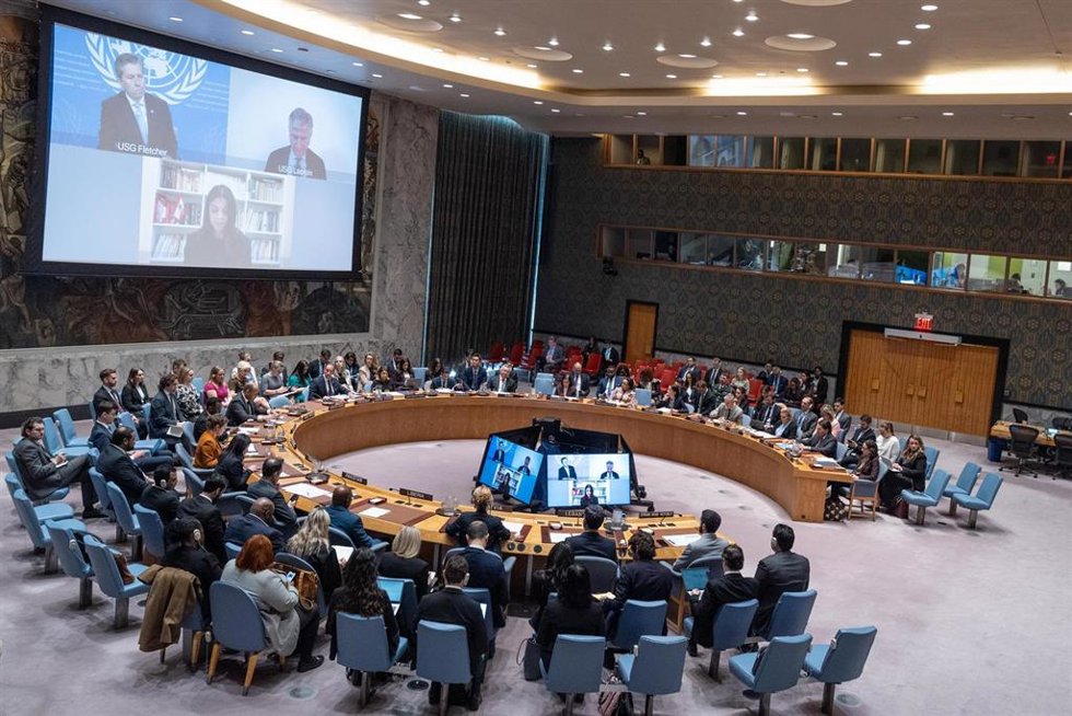Reunión del Consejo de Seguridad de Naciones Unidas