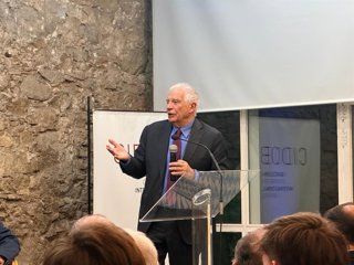 El ex alto representante de la UE para Asuntos Exteriores y Política de Seguridad y presidente del Cidob, Josep Borrell.