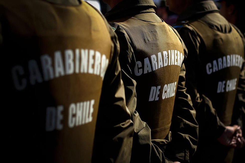 Archivo - Efectivos de Carabineros en una imagen de archivo