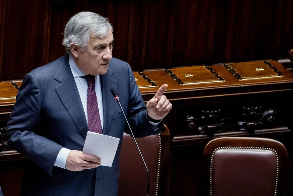 El ministro de Exteriores de Italia, Antonio Tajani (archivo)