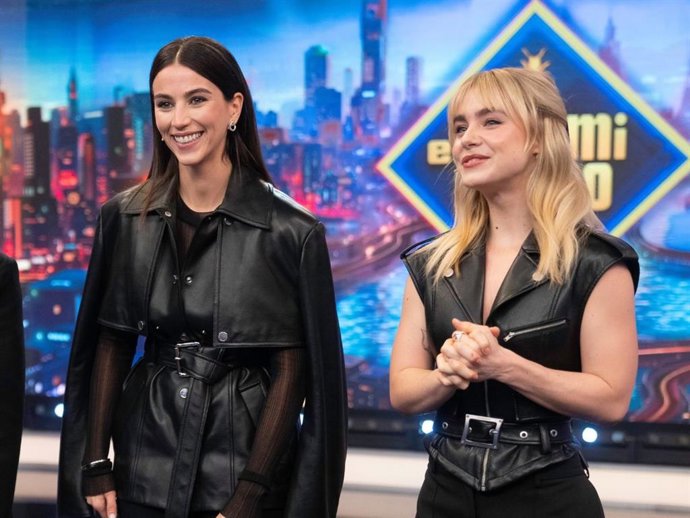 Claudia Salas y Clara Galle en 'El Hormiguero'
