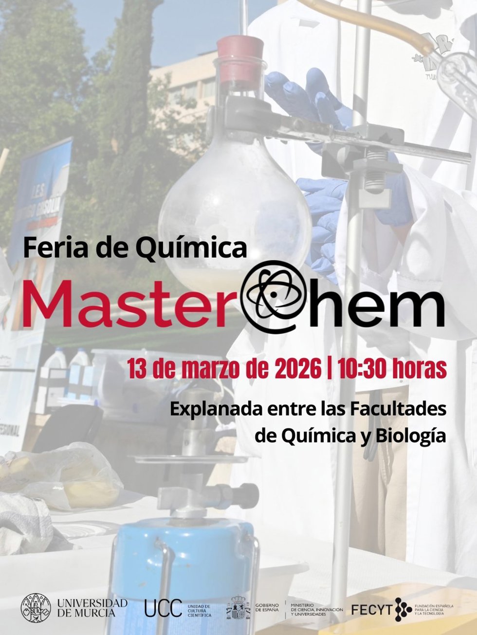Feria científica de MasterChem de la Universidad de Murcia